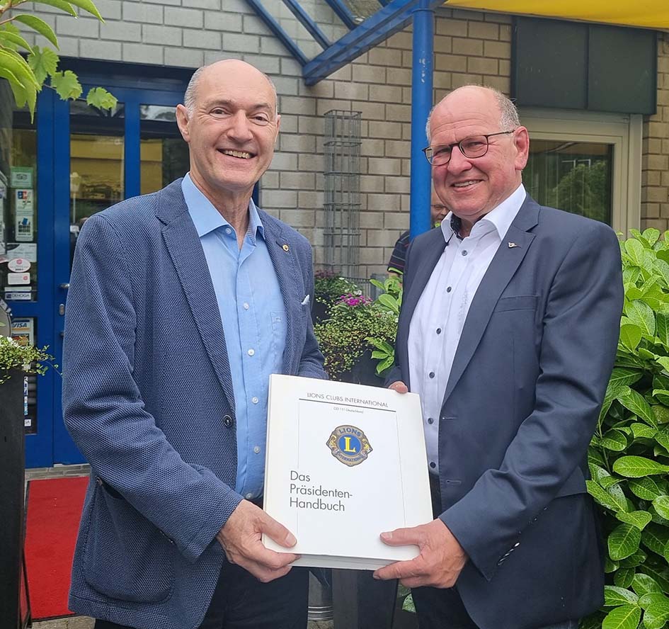 Jörg Martin Kirschnereit ist neuer Präsident des Lions-Club Remscheid